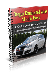 Oregon Diminished Value made Easy